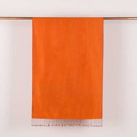 Ipekevi 927 Tangerine Reversible Silk Shawl