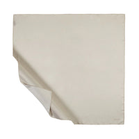 Ipekevi 01116 Ivory Plain Silk Twill Scarf