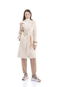 ZMS 3097 Coat Cream