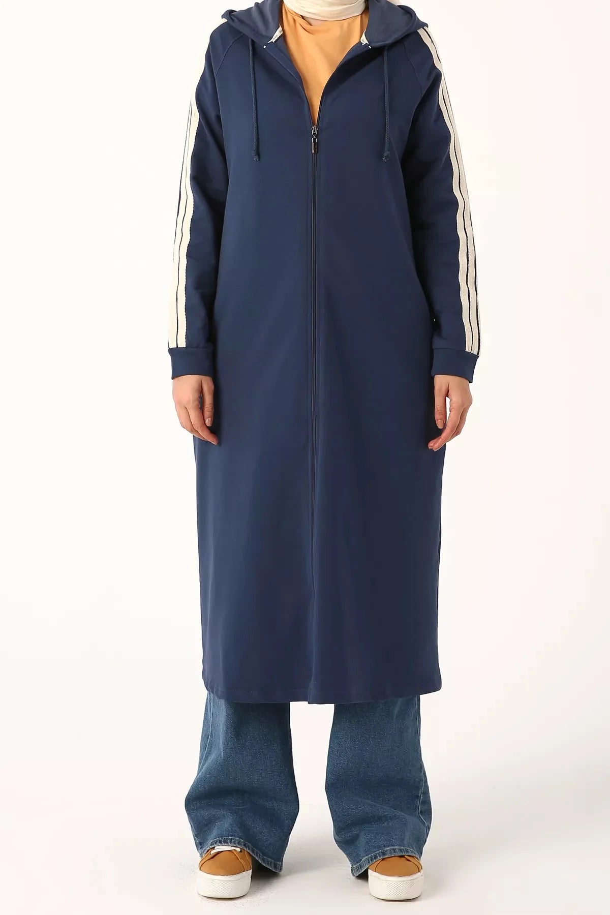 All 93005 Hoodied Cape Blue