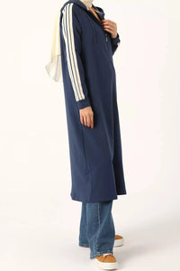 All 93005 Hoodied Cape Blue