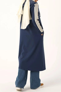 All 93005 Hoodied Cape Blue