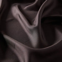 Ipekevi 01116 Chestnut Plain Silk Twill Scarf