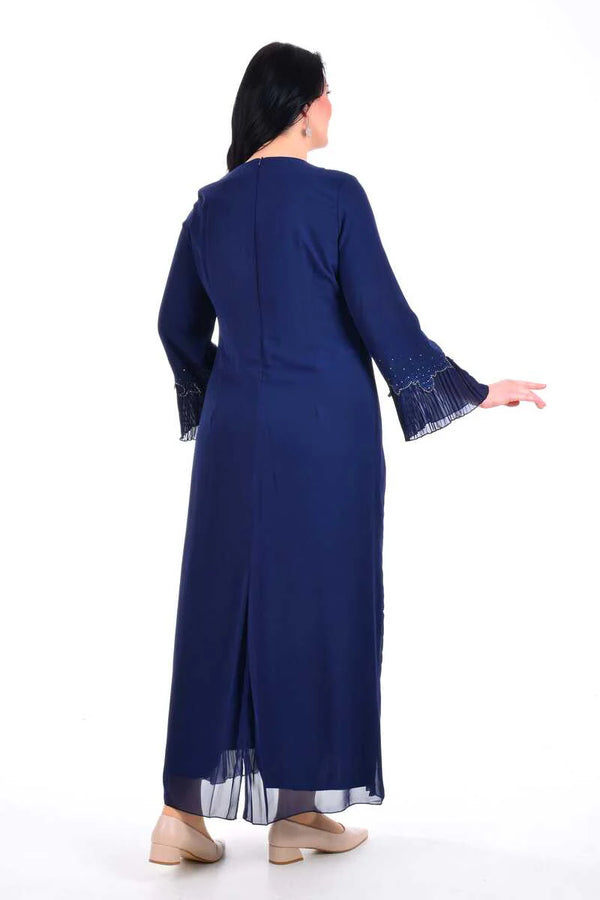 KN 7386 Dress Navy Blue