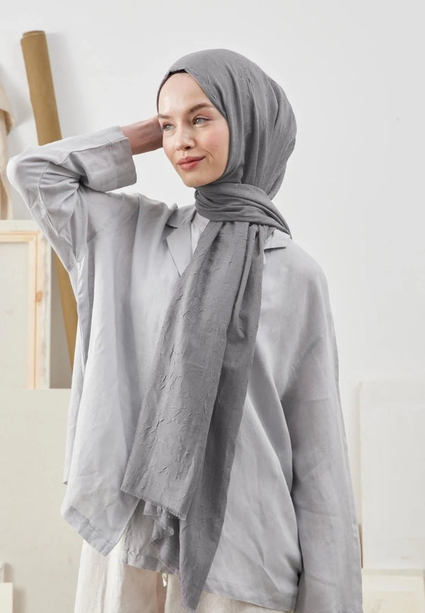 Fresh Scarf Bamboo Shawl Dark Gray