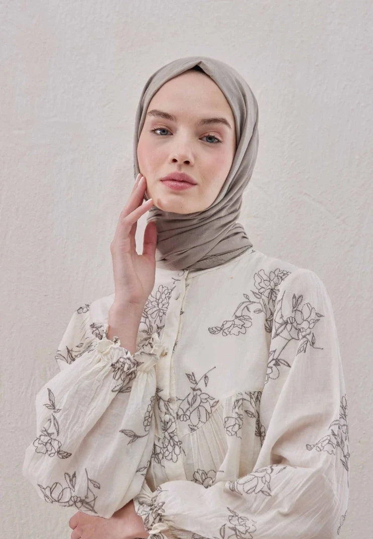 Fresh Scarf Bamboo Shawl Dark Mink