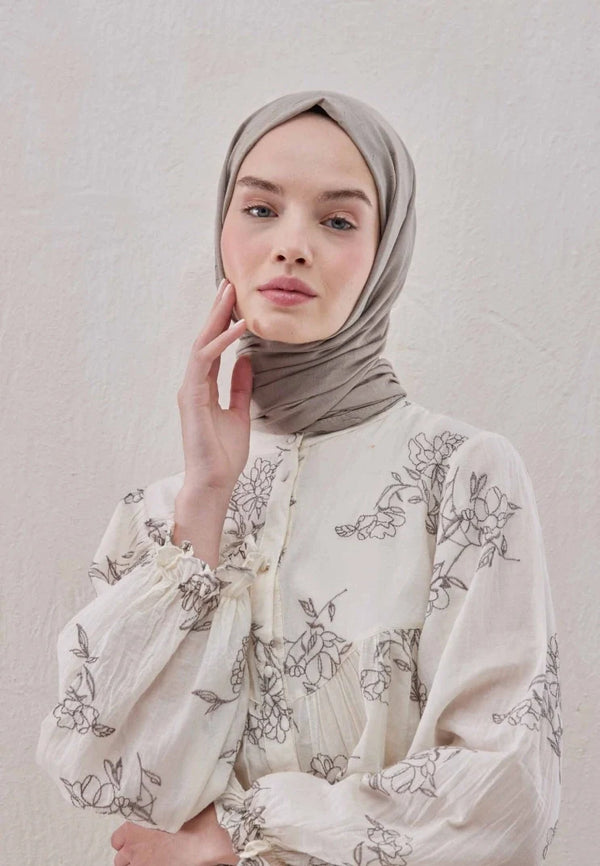 Fresh Scarf Bamboo Shawl Dark Mink