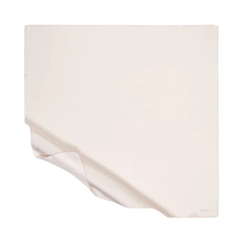 Ipekevi 01116 Cream Plain Silk Twill Scarf
