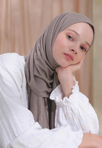 Fresh Scarf Jersey Shawl Ash