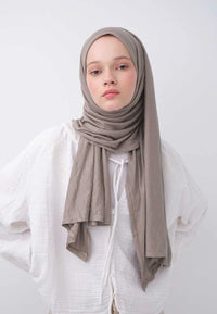 Fresh Scarf Jersey Shawl Ash