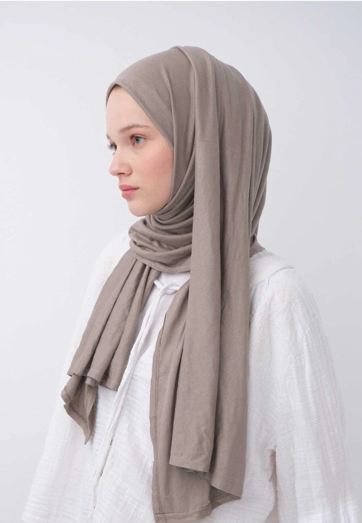 Fresh Scarf Jersey Shawl Ash