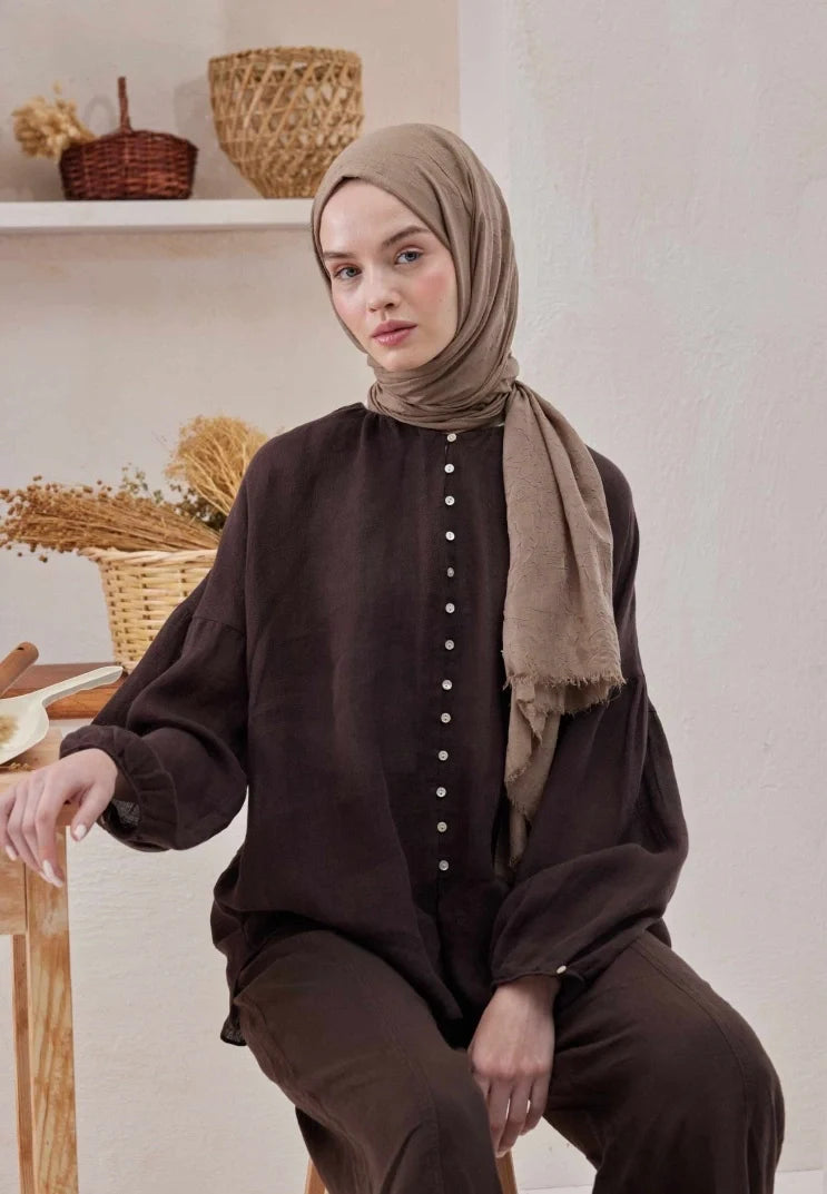 Fresh Scarf Bamboo Shawl Latte
