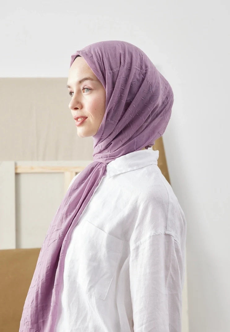Fresh Scarf Bamboo Shawl Lavender
