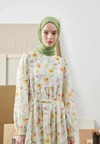 Fresh Scarf Bamboo Shawl Leaf