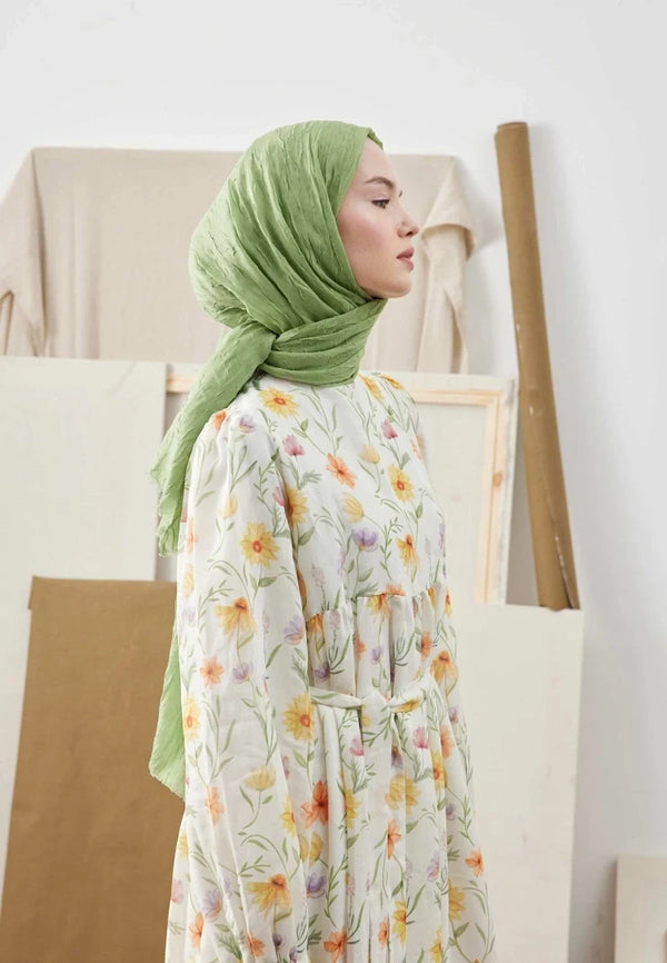 Fresh Scarf Bamboo Shawl Leaf