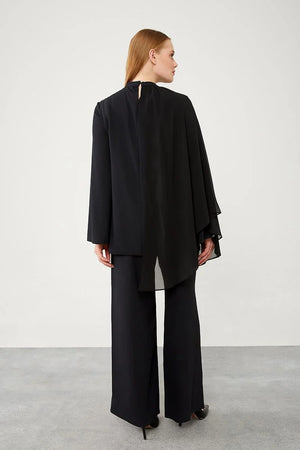 LVDR Alle Pleated Set Black