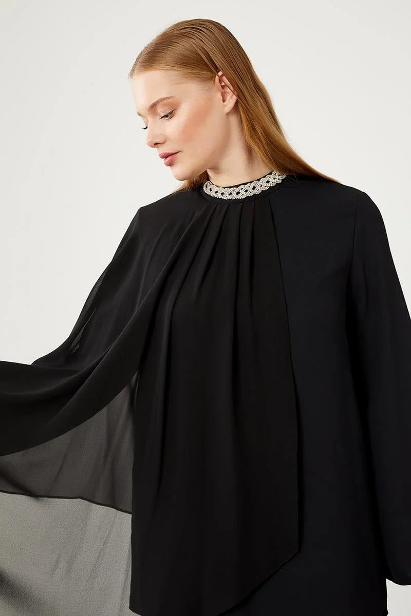 LVDR Alle Pleated Set Black