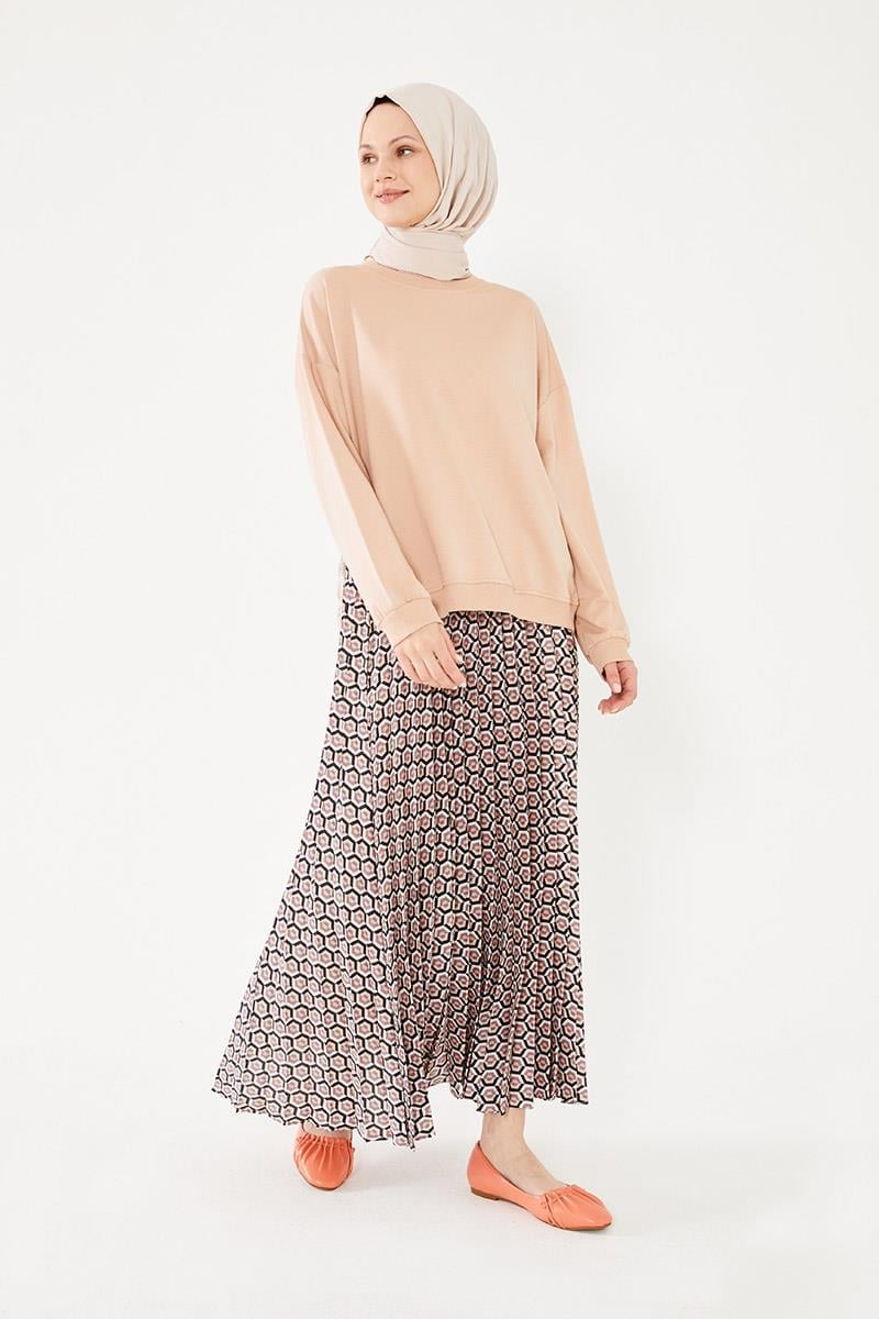 LVDR Donut Skirt Set Salmon
