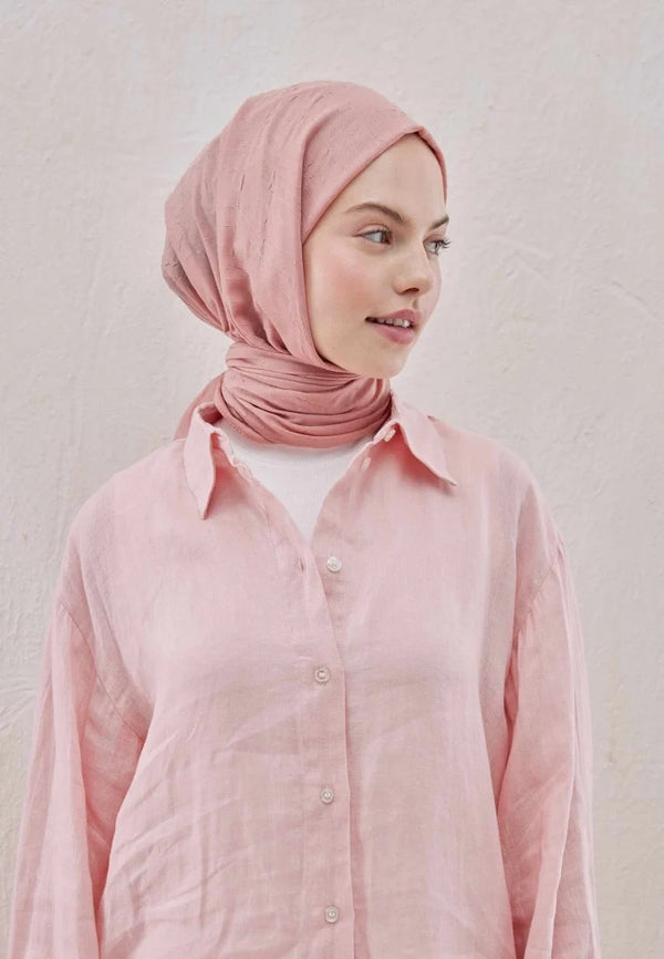 Fresh Scarf Bamboo Shawl Coral
