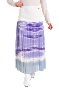 M&D 2013 Pleated Skirt - Purple