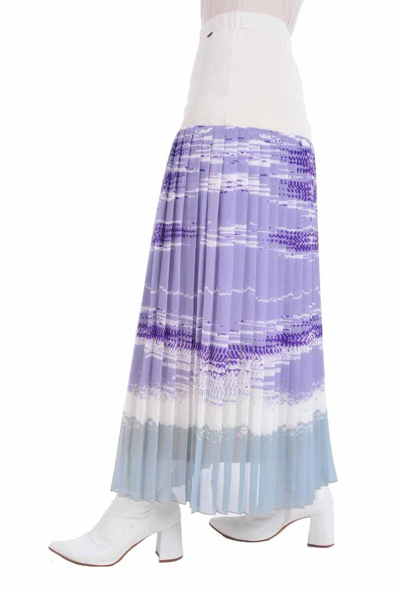 M&D 2013 Pleated Skirt - Purple