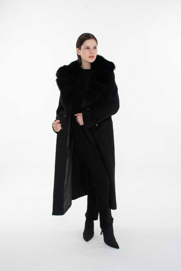 M&D 8012 Coat Black