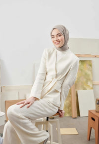 Fresh Scarf Bamboo Shawl Natural Beige