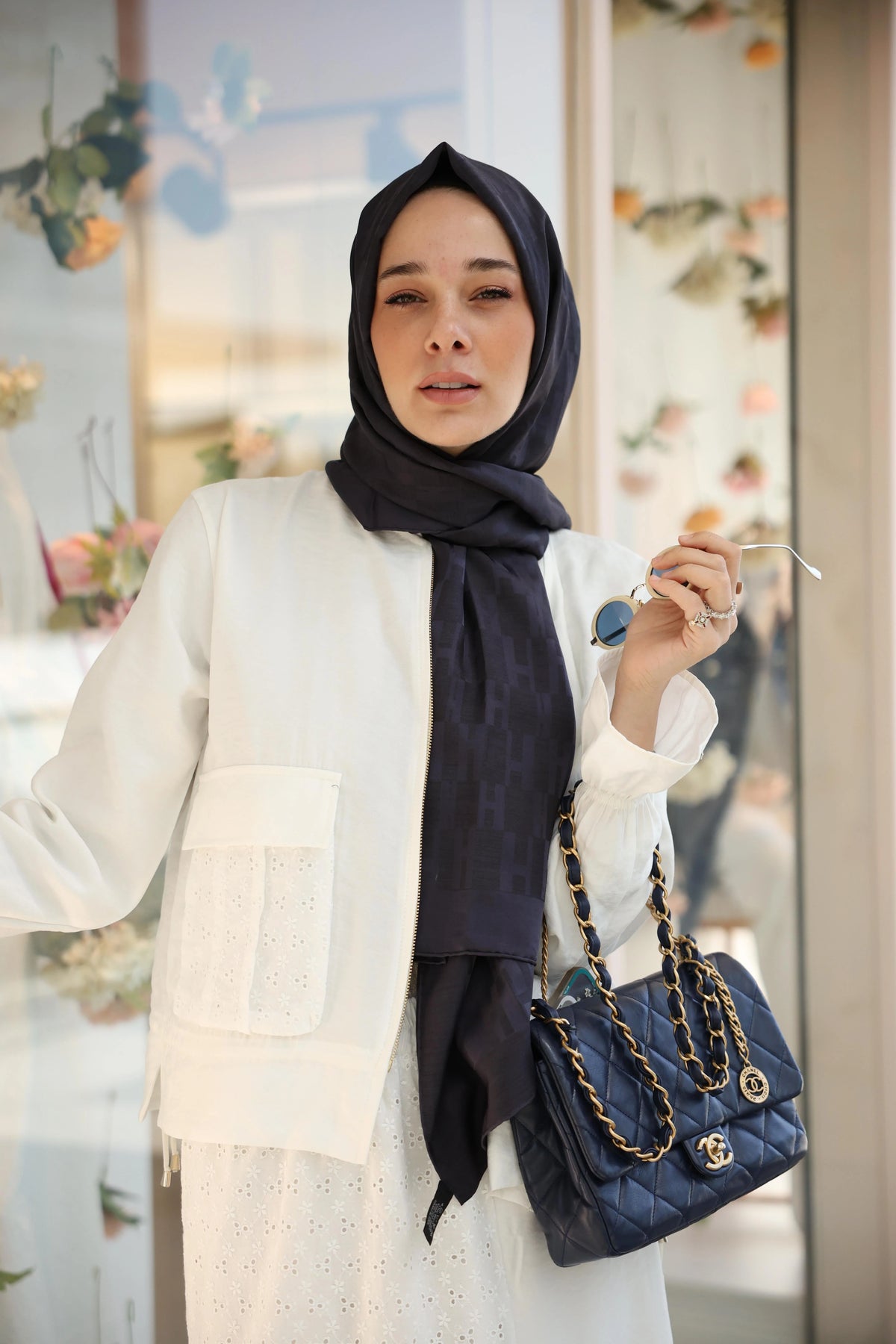 HLY Nicole Skirt Set Ecru
