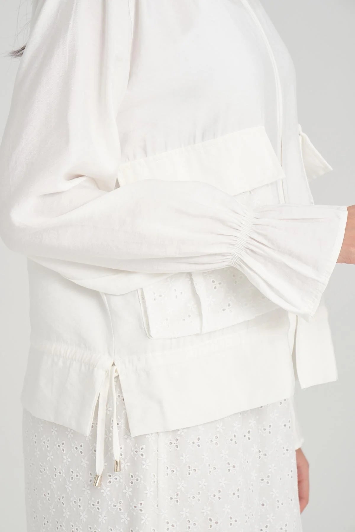 HLY Nicole Skirt Set Ecru