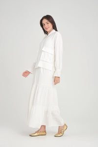 HLY Nicole Skirt Set Ecru