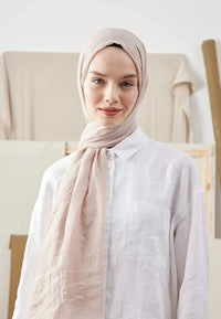 Fresh Scarf Bamboo Shawl Nude