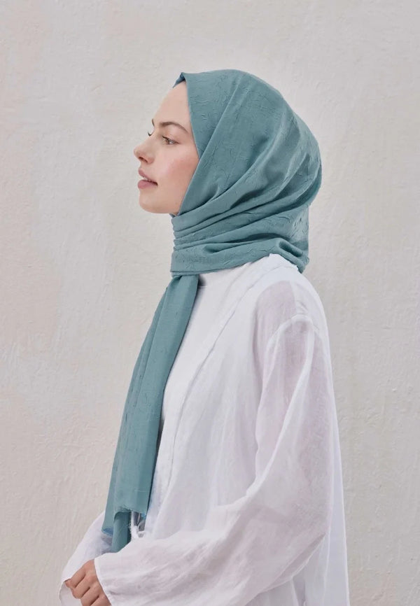 Fresh Scarf Bamboo Shawl Ocean