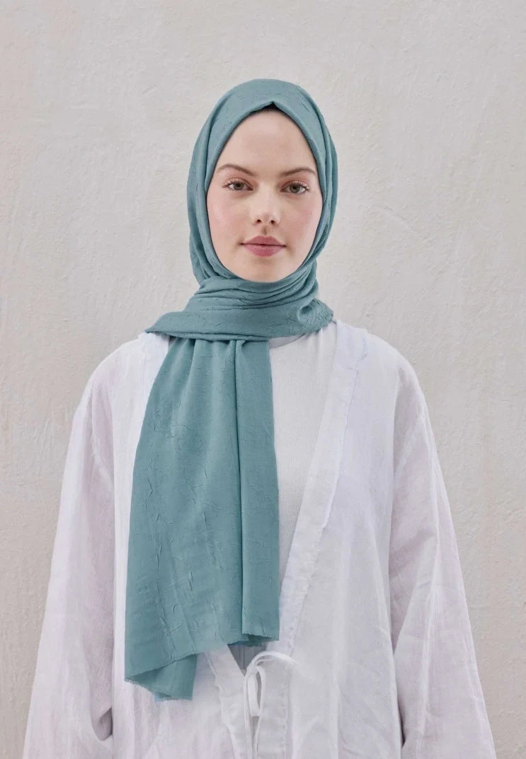 Fresh Scarf Bamboo Shawl Ocean