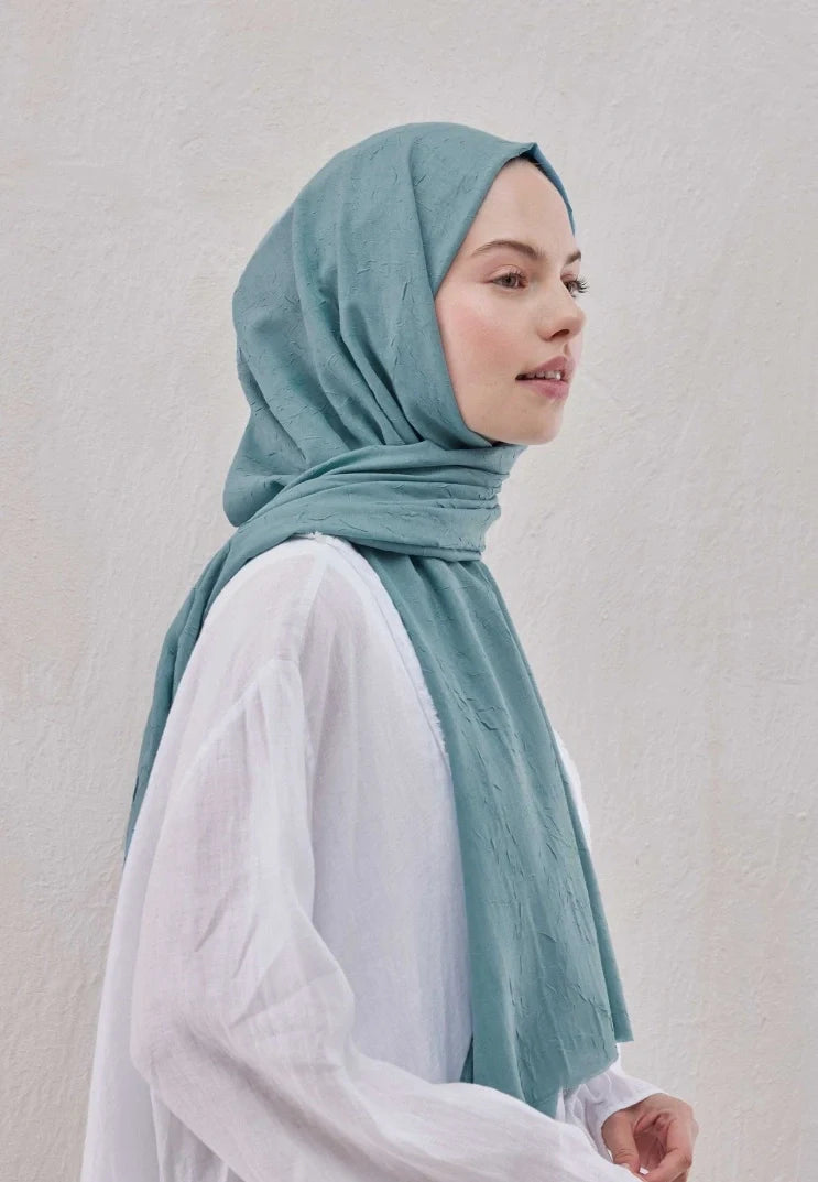 Fresh Scarf Bamboo Shawl Ocean