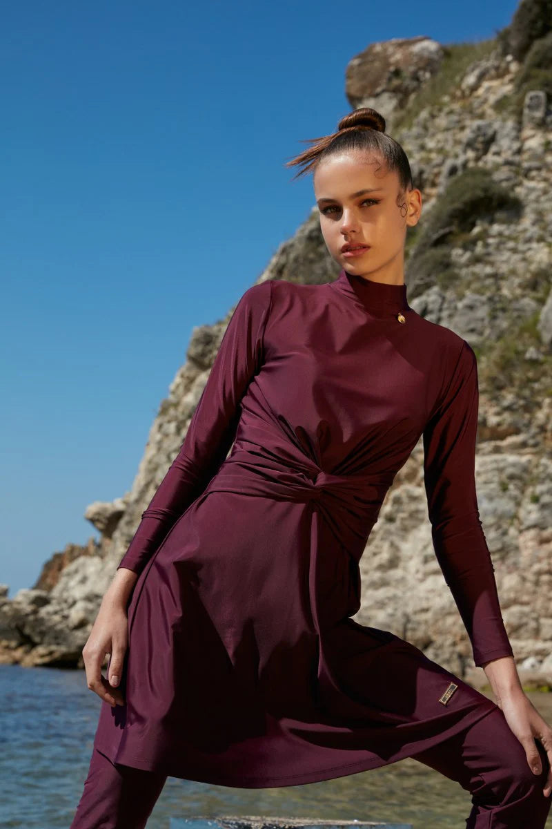 S&D Pasific Swimwear Burgundy