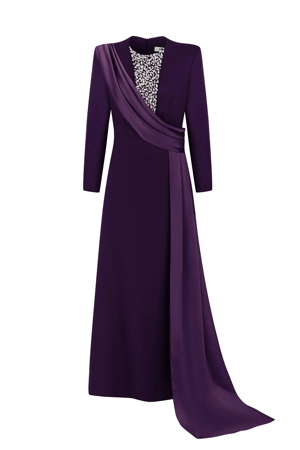 S&D Queen Dress Damson