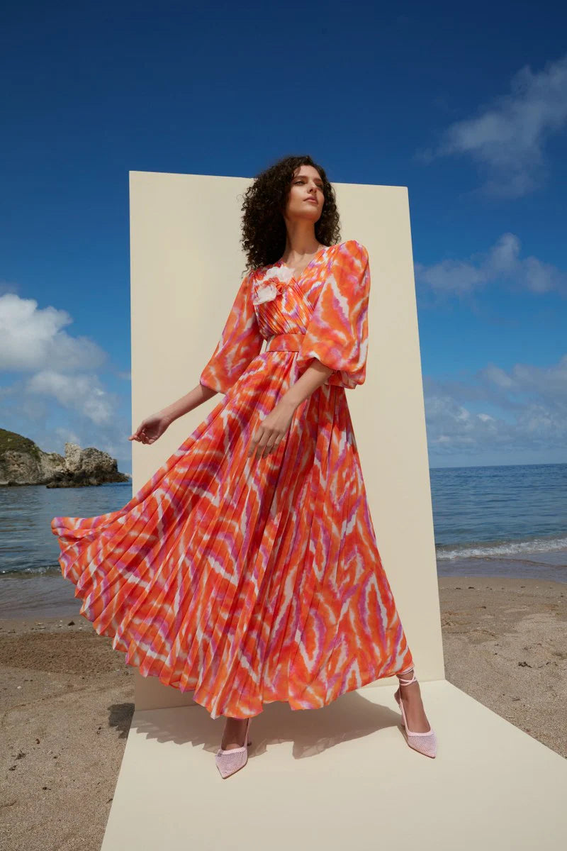 S&D Quirrel Dress Orange