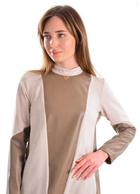 S&D 1222 Leather Dtld Set Mink