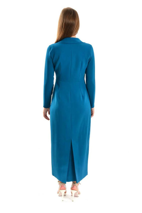 S&D 32329 Zelins Dress Petrol Blue