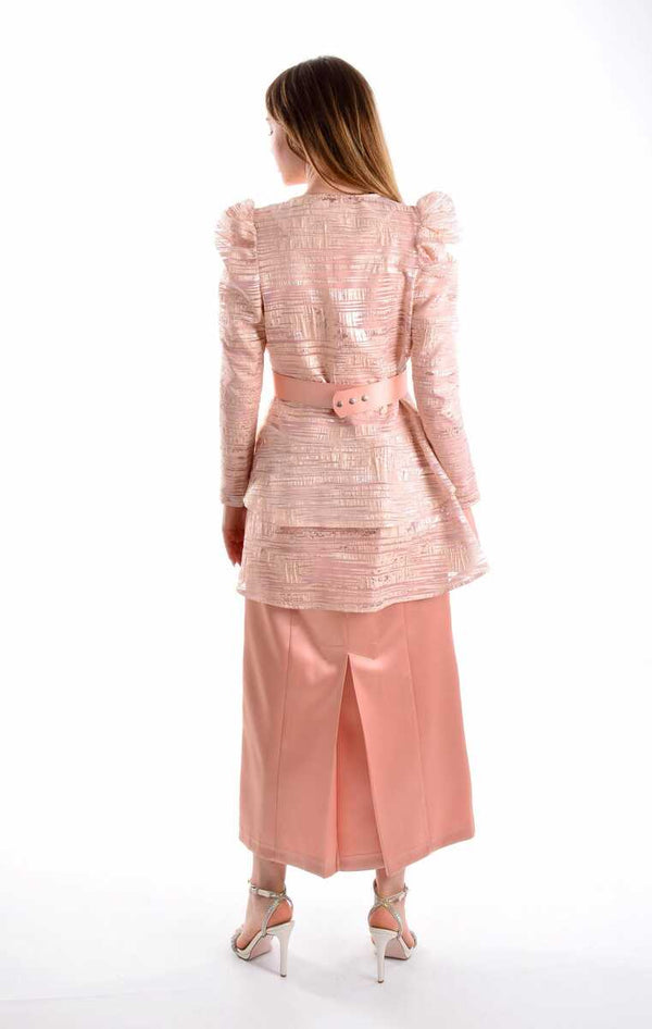 S&D 42211 Jacket&Dress Rose