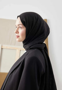 Fresh Scarf Bamboo Shawl Black