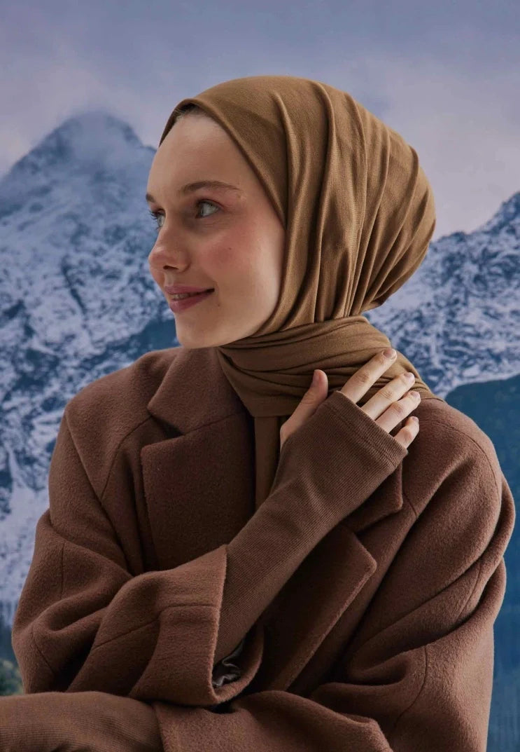 Fresh Scarf Jersey Shawl Soil