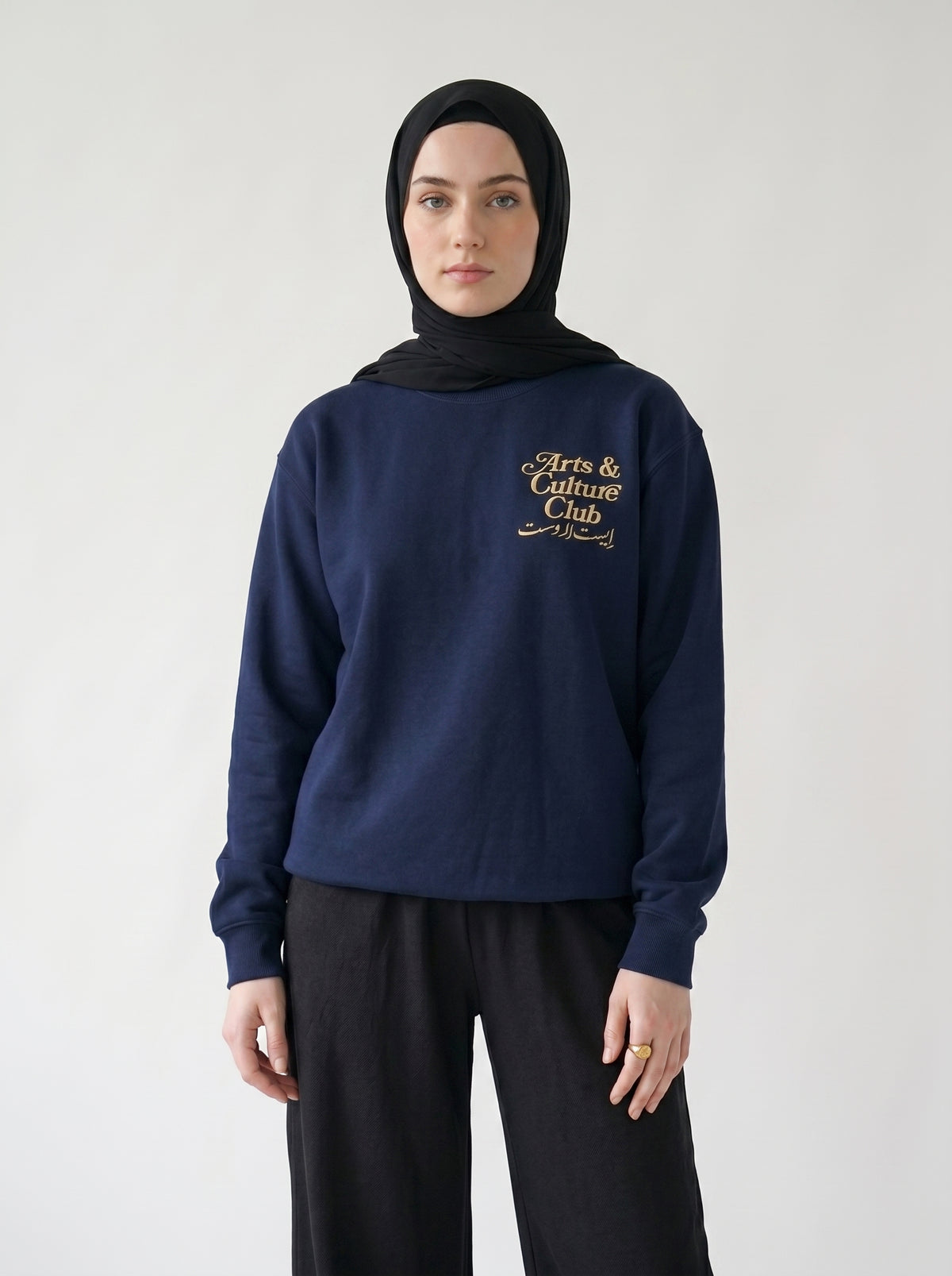 Arts & Culture Club Crewneck (Navy)