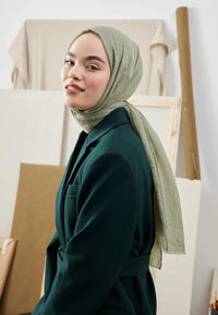 Fresh Scarf Bamboo Shawl Pale Green