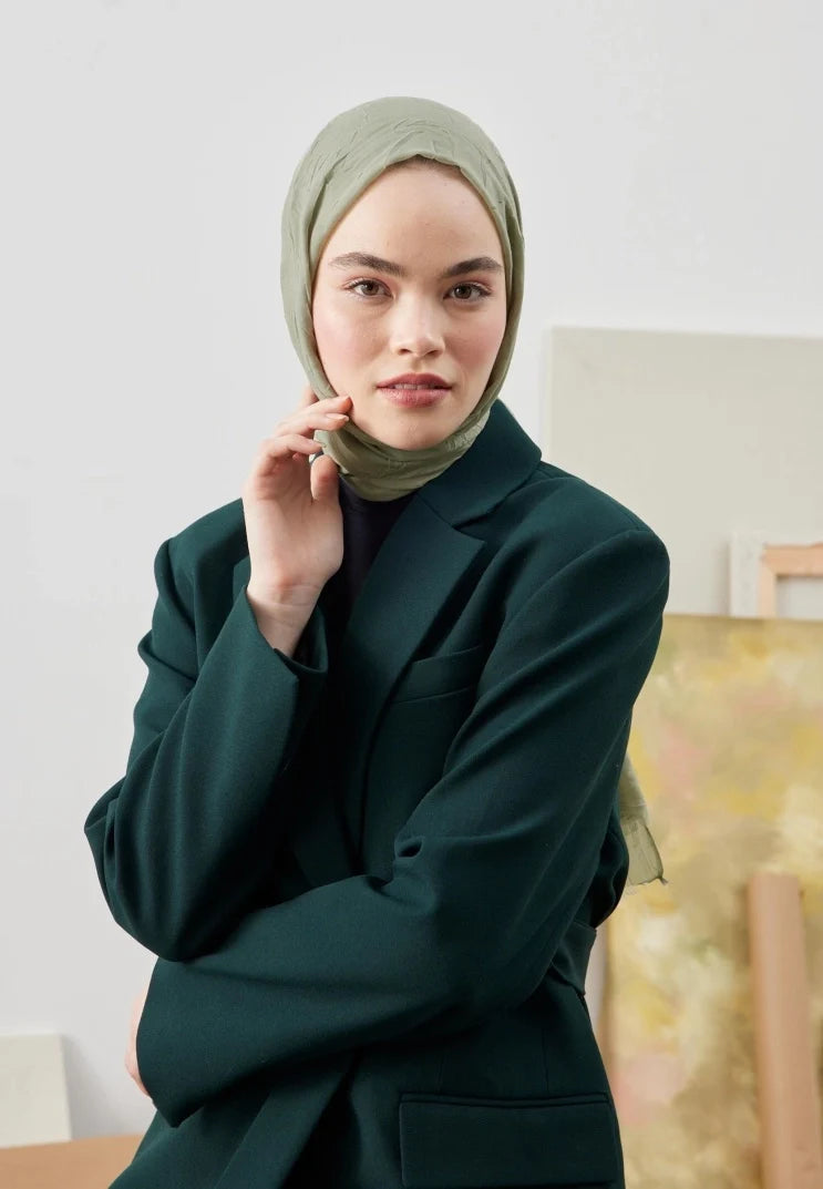 Fresh Scarf Bamboo Shawl Pale Green