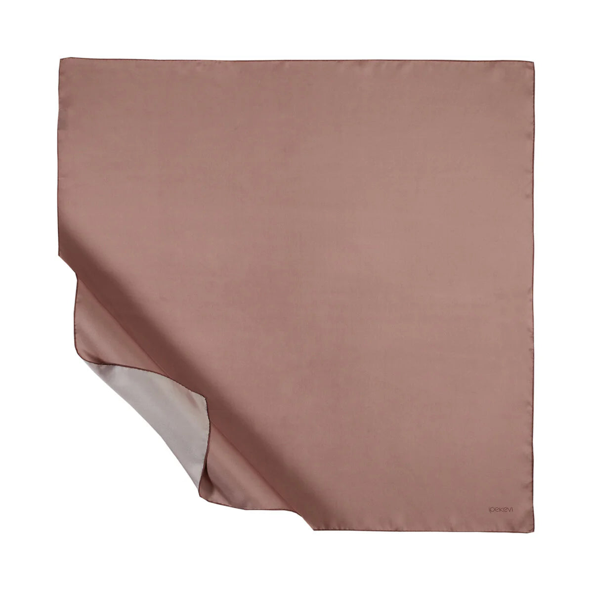 Ipekevi 01116 Oasis Plain Silk Twill Scarf