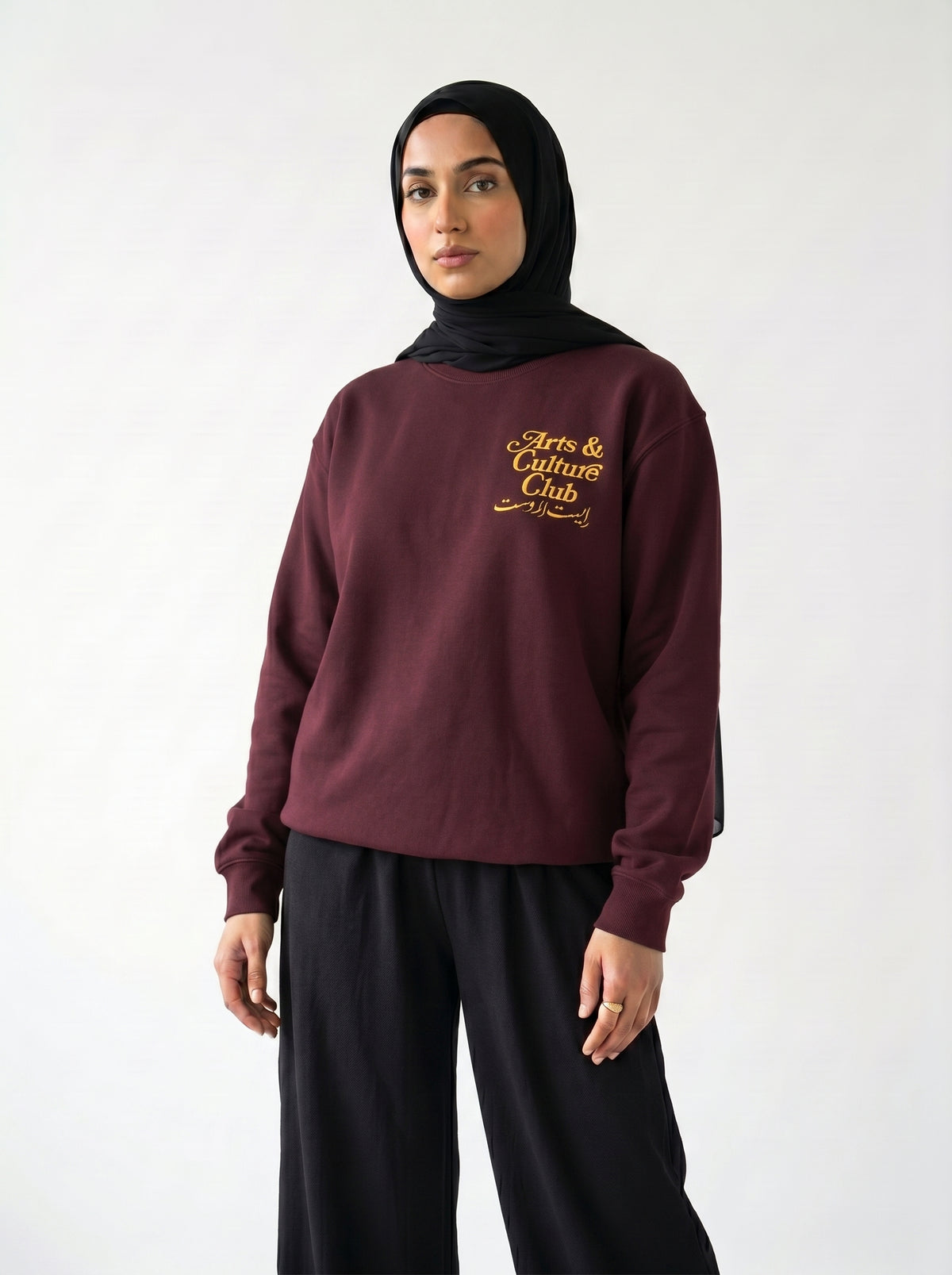 Arts & Culture Club Crewneck (Chocolate)