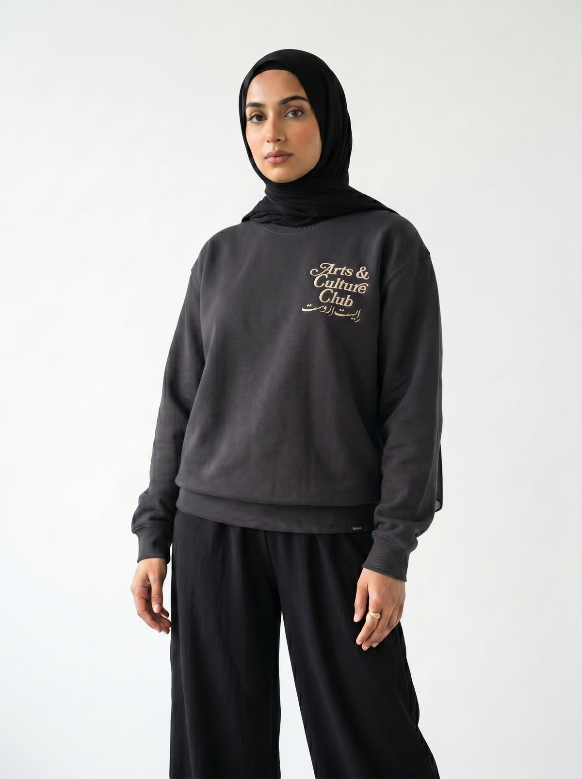 Arts & Culture Club Crewneck (Black)