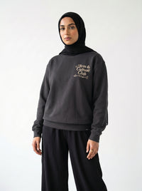 Arts & Culture Club Crewneck (Black)