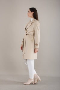 ZMS 3097 Coat Cream